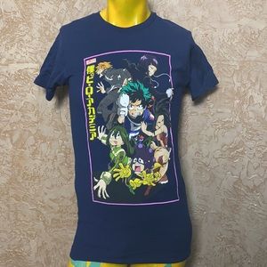 My Hero Academia T-shirt Anime Manga Size S